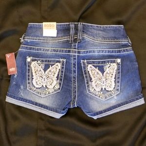 Juniors New Low Rise Jean Shorts